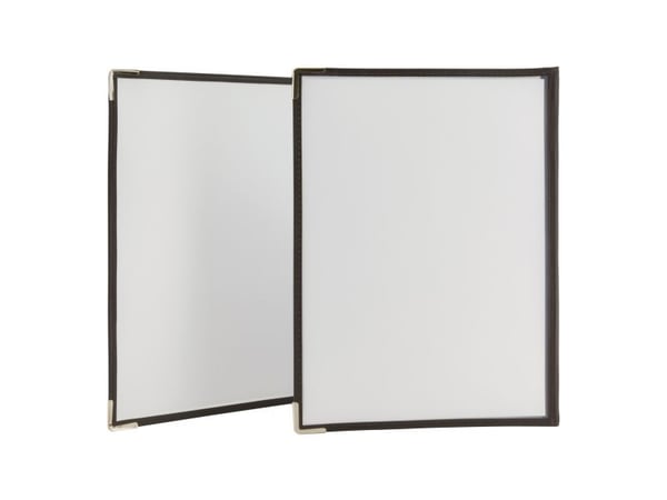 Securit MC3-CYA4-BR3, A4, Metall, Plast, Brun, Matt, Plast, Rundade hörn