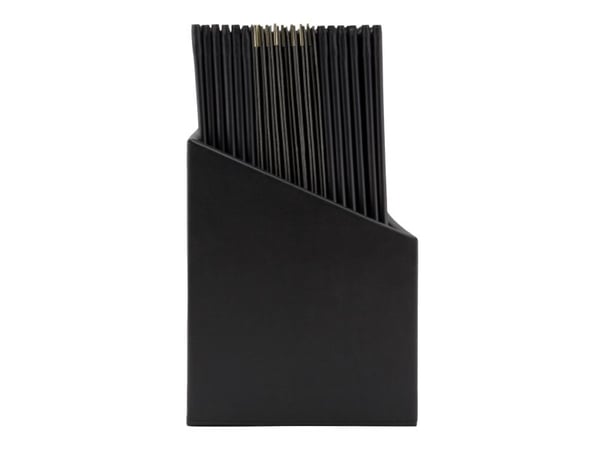 Securit® A4 CLASSIC 20 -valikon kansipaketti mustana