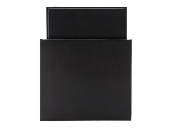 Securit® A4 CLASSIC 20 -valikon kansipaketti mustana