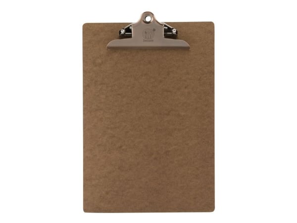Menukortholder Securit Clipboard 23x34 cm brun,stk