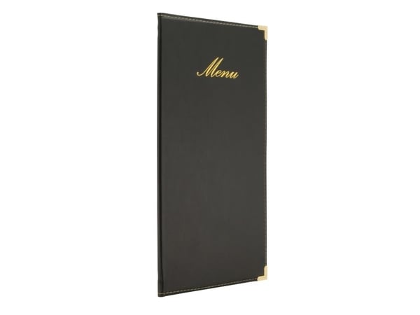 Securit MC-CR45-BL, A4, Metall, PU plastikk, Svart, Matt, Lakk, Plastikk, Avrundede hjørner