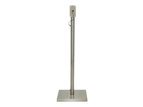 Securit MCS-BA-125-SET, Informasjonsstativ, Betong, Plast, Rustfritt stål, Rustfritt stål, Vertikal, 460 mm, 90 mm