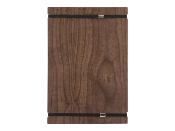 Securit® A4 WALNUT surfplattmenyhållare