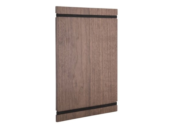 Securit® A4 WALNUT surfplattmenyhållare