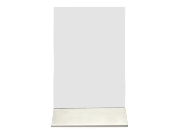 Securit® A6 display ramme i rustfrit stål