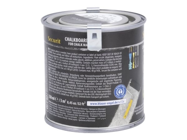 Securit PNT-BL-SM, 250 ml, Svart, Flaske
