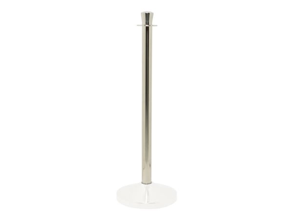 Securit® Classic Chrome afspærringsstolpe rustfrit stål