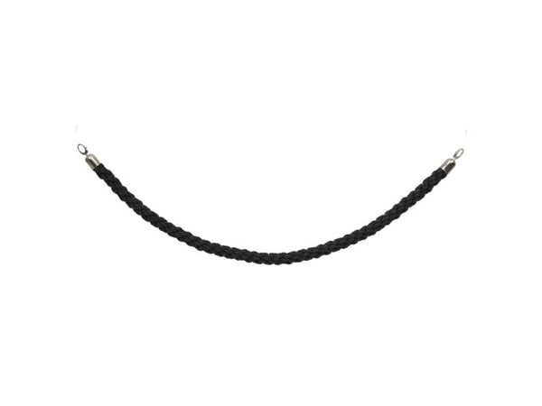 Securit® Classic Chrome reb sort med kliklås rustfrit stål