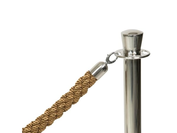 Securit® Classic Chrome reb bronze med kliklås rustfrit stål