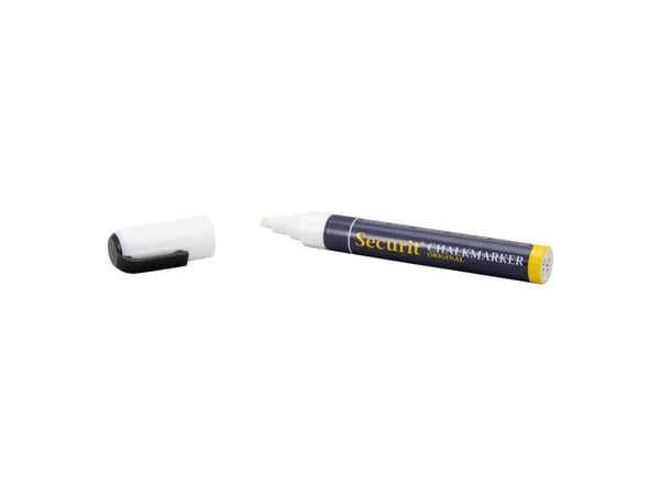 Merkkauskynä 1 kpl Securit medium 2-6 mm Valkoinen,kpl
