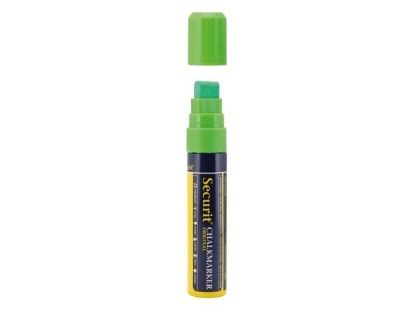 Tuschpen 1 stk Securit tyk 7-15 mm Grøn,stk