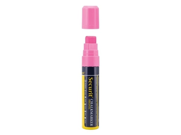 Tuschpen 1 stk Securit tyk 7-15 mm Pink,stk