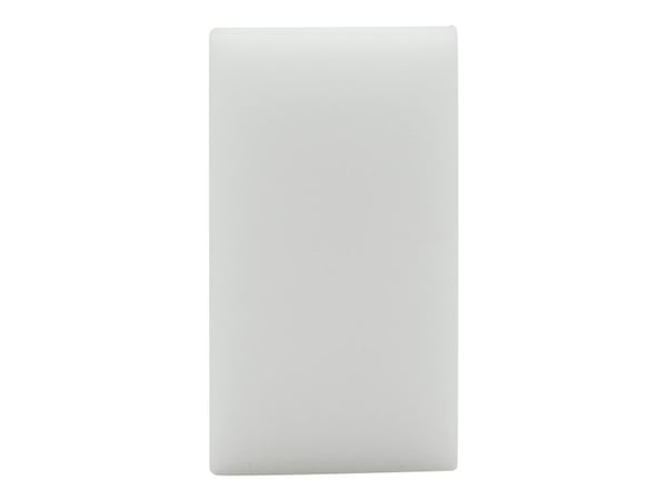 Securit SPONGE-2, Hvit, Rektangulær, Melamine, Monokromatisk, CE, 165 mm