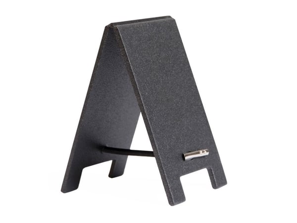 Securit® dobbeltsidet mini SANDWICH skilt, sort