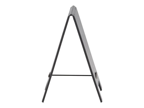 Securit® dobbeltsidet mini SANDWICH skilt, sort