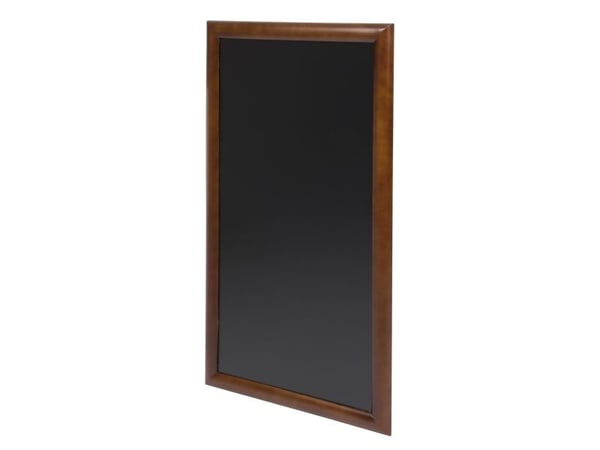 Securit WBL-DB-100, 560 x 1000 mm, Melamine, Metall, Harpiks, Tre, Svart, Brun