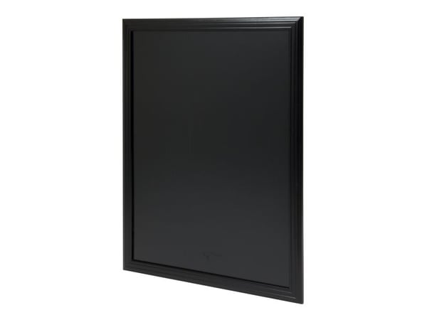 Securit® universell whiteboard i svart (L)