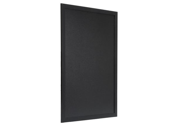 Securit® stort Woody tavle i sort