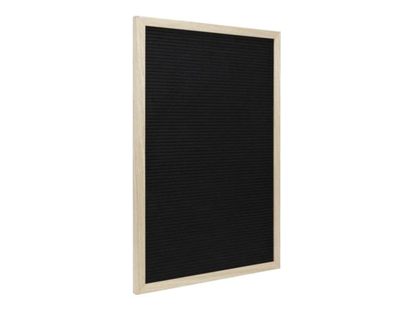 Securit® bogstavtavle til væg teakramme 40x60 cm