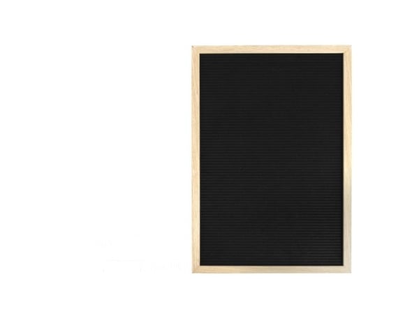 Securit® bogstavtavle til væg teakramme 40x60 cm Securit® bogstavtavle til væg teakramme 40x60 cm