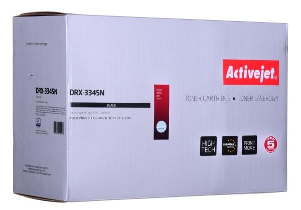 Activejet DRX-3345N, Kompatibel, Xerox, Xerox Phaser: 3330, 3330V_DNI. Xerox WorkCentre: 3335, 3335V_DNI, 3345, 3345V_DNI., 1 stykker, 30000 sider,...