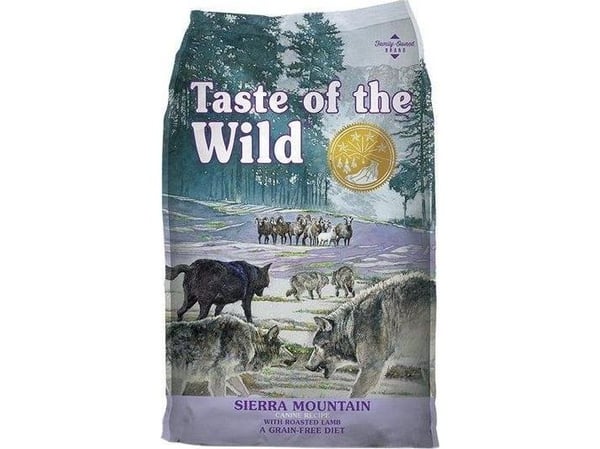 TASTE OF THE WILD Sierra Mountain - tørfoder til hunde - 12,2 kg - Best før 23/5-2025