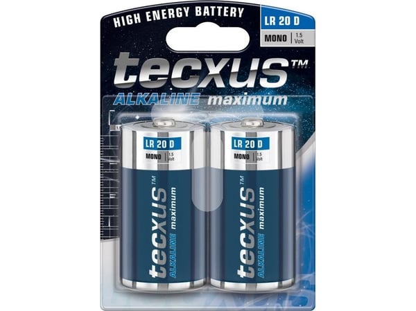 tecxus Mono LR 20 D - Paristo 2 x D - alkaliparisto