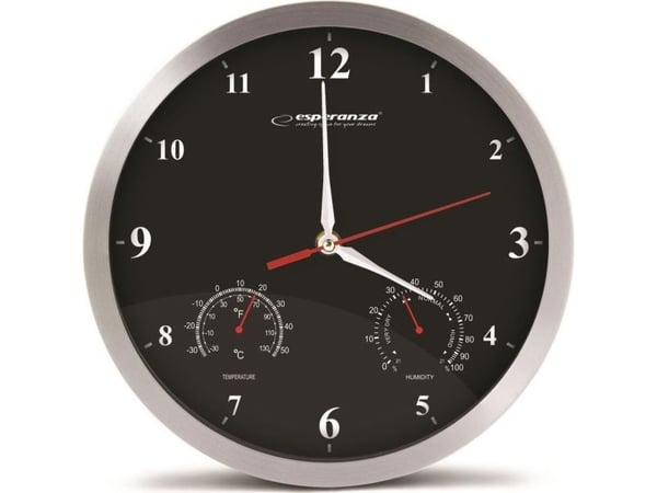 Esperanza WASHINGTON - Klokke - kvarts - veggmonterbar - 30 cm