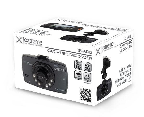 Esperanza XDR101, Full HD, 120°, Tšekki, Saksa, Englanti, Espanja, Ranska, Italia, Puola, Venäjä, Musta, LCD, 6,1 cm (2.4")