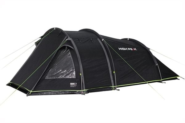 High Peak Atmos 3, Kuppeltelt, 3 person(er), Sort, Grønn