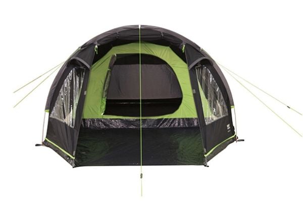 High Peak Atmos 3, Kuppeltelt, 3 person(er), Sort, Grønn