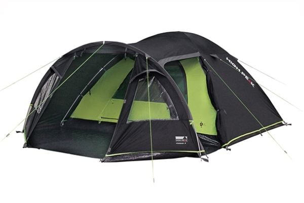 High Peak Mesos 4, Kuppeltelt, 4 person(er), Ventilasjon, Grønn, Grå