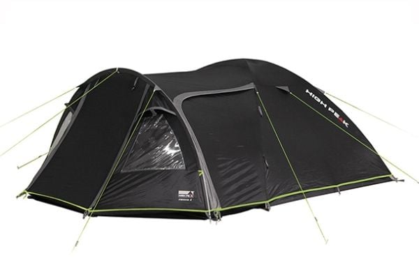 High Peak Mesos 4, Kuppeltelt, 4 person(er), Ventilasjon, Grønn, Grå