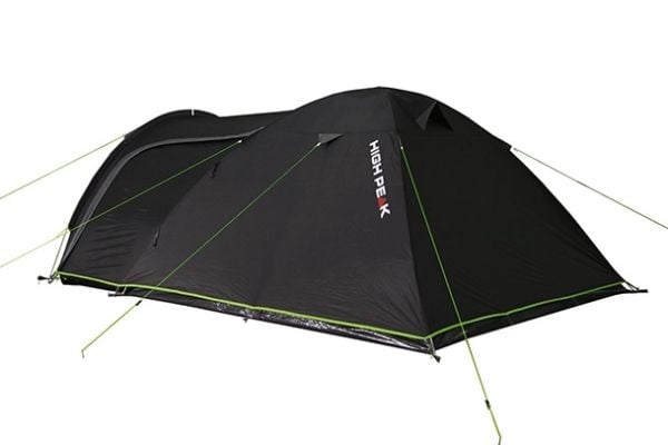 High Peak Mesos 4, Kuppeltelt, 4 person(er), Ventilasjon, Grønn, Grå