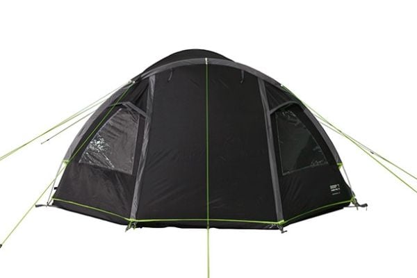 High Peak Mesos 4, Kuppeltelt, 4 person(er), Ventilasjon, Grønn, Grå