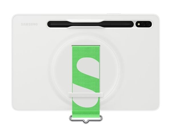 Samsung EF-GX700 - Baksidedeksel for nettbrett - hvit - for Galaxy Tab S7, Tab S8