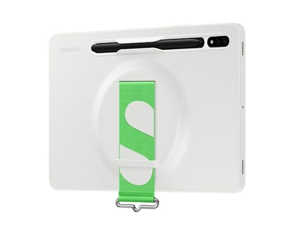 Samsung EF-GX700 - Baksidedeksel for nettbrett - hvit - for Galaxy Tab S7, Tab S8
