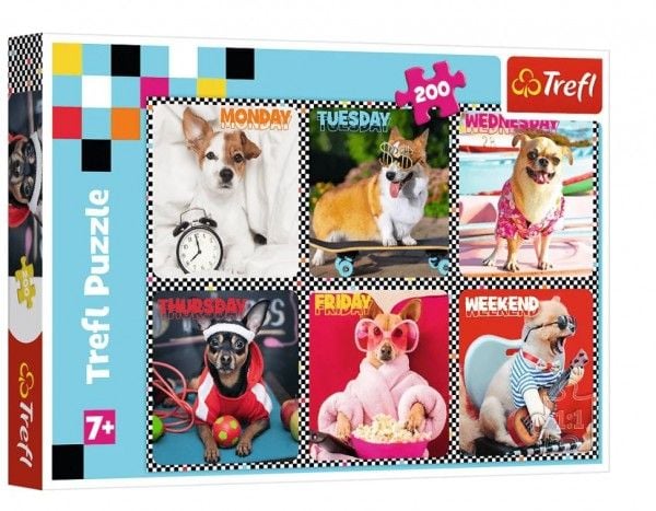 Trefl 13279, 200 styck, Djur, 7 År