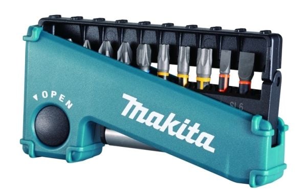 Makita Impact Premier - Iskuruuvimeisselin kärki - 11 kpl - torx, phillips, pozidriv, slot - kuusiokolo - pituus: 50 mm, 25 mm - Makita DHP486RTJ, ...