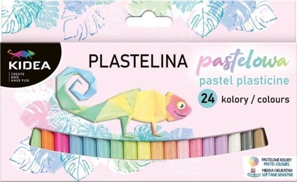 Starpak modellpasta Kidea pastel 24 farger