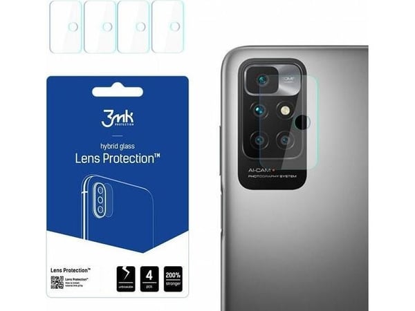 3MK Lens Protect Xiaomi Redmi 10 2022 – beskyttelse til kamerlinse (4 stk)