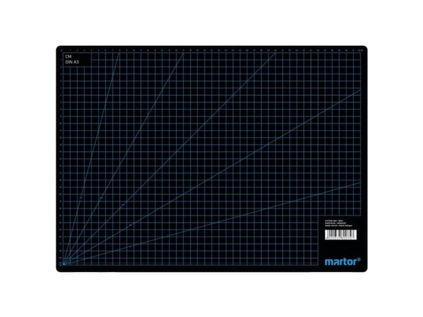 Martor skjærematte i plast (L x B x H) 440 x 320 x 3 mm sort (1 stk.) Martor skjærematte i plast (L x B x H) 440 x 320 x 3 mm sort (1 stk.)