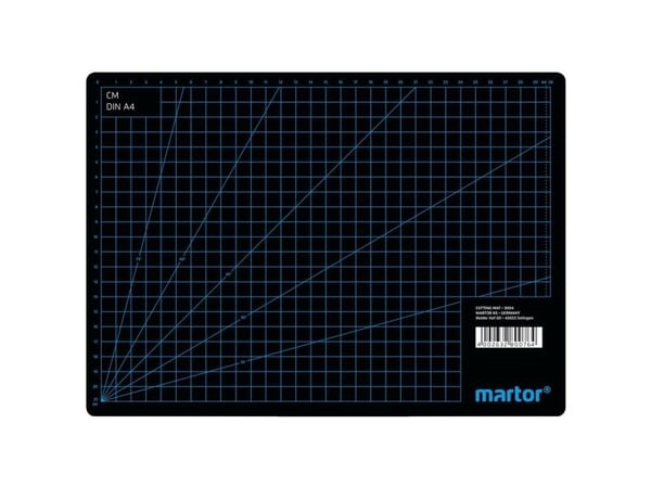 MARTOR skjærematte i plast (L x B x H) 320 x 230 x 3 mm sort (1 stk.) MARTOR skjærematte i plast (L x B x H) 320 x 230 x 3 mm sort (1 stk.)