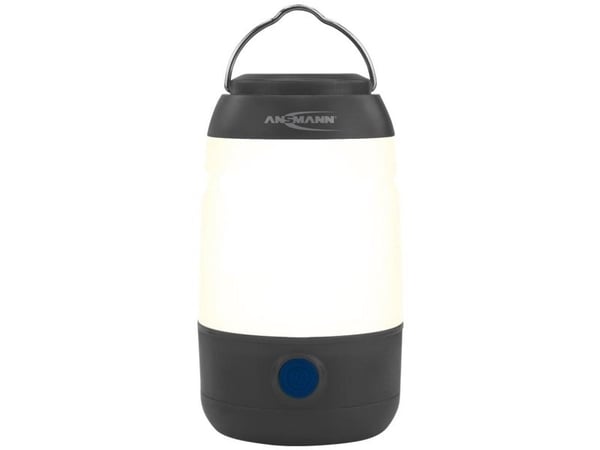 Ansmann Mini, Batteridrevet campinglykt, Sort, Plast, Hengekrok, IP20, 230 lm