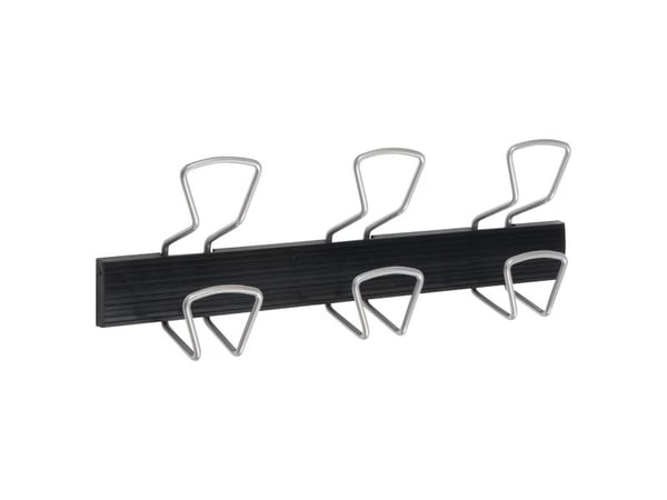 Alba PMPRO3M, Innendørs, Universalkrok, Sort, Sølv, ABS, Stål, Skru, 10 kg