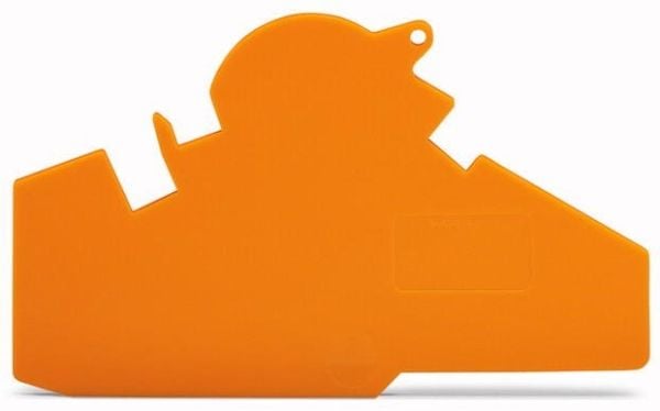 Wago 282-387, puristimen suojus, oranssi, 1,5 mm, 122 mm, 71,7 mm, 9,64 g