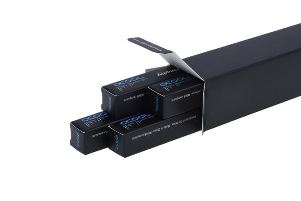 Alphacool 18439, Rør, Akryl glass, Gjennomsiktig, 60 °C, 1,3 cm, 60 cm