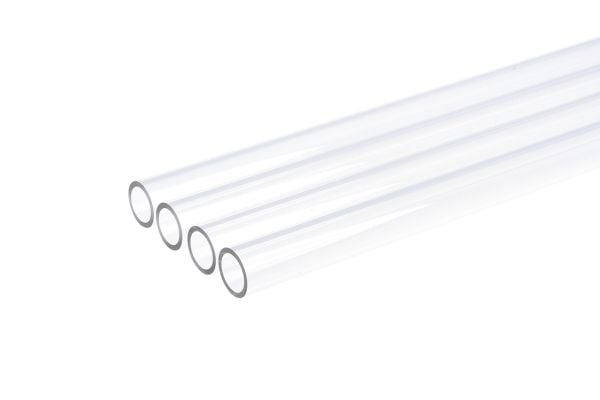 Alphacool HardTube 16/13mm - Væskekjølesystemtube - blank - 80 cm (en pakke 4)