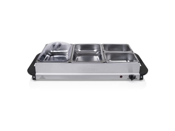 Tristar BP-6285 Buffetserver - 300 W - 230 V - 50/60 Hz - Rustfritt stål - Rustfritt stål - Rustfritt stål (BP-6285) Tristar BP-6285 Buffetserver - 300 W - 230 V - 50/60 Hz - Rustfritt stål - Rustfritt stål - Rustfritt stål (BP-6285)