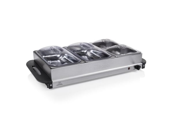 Tristar BP-6285 Buffetserver - 300 W - 230 V - 50/60 Hz - Rustfritt stål - Rustfritt stål - Rustfritt stål (BP-6285)